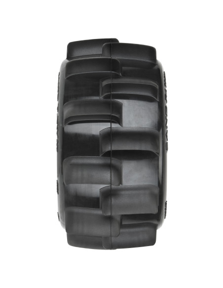 1-10 Sand Paw HP BELTED F-R 2.8" MT Tires MTD 12-14mm Black Raid (2)