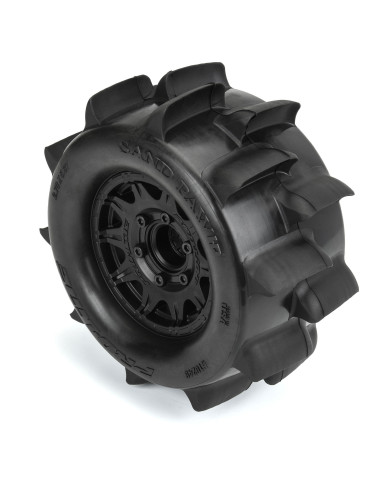 1-10 Sand Paw HP BELTED F-R 2.8" MT Tires MTD...