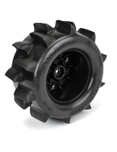 1-10 Sand Paw HP BELTED F-R 2.8" MT Tires MTD...