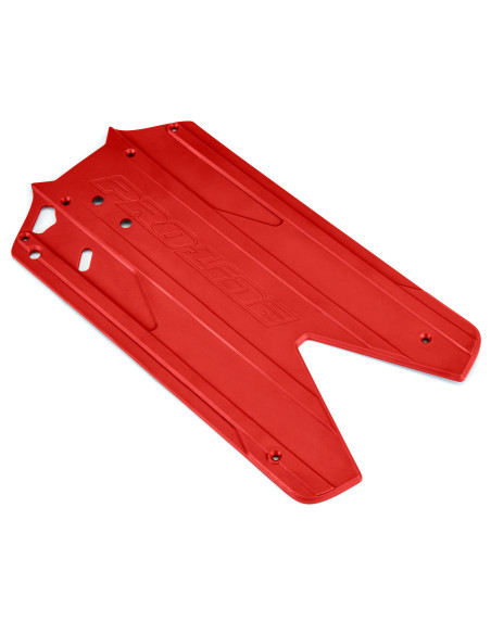 Bash Armor Chassis Protector (Red) for ARRMA 3S Long WB