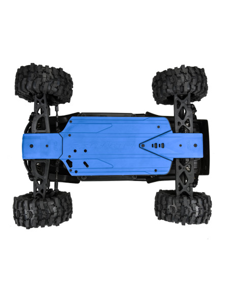 Bash Armor Chassis Protector (Blue) for ARRMA 3S Long WB