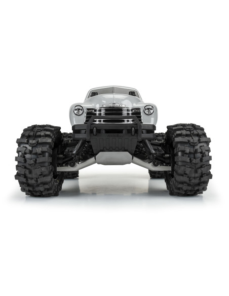 Bash Armor Front-Rear Skid Plates (Stone Gray) for ARRMA 3S Vehicles