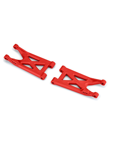 Bash Armor Rear Suspension Arms (Red) for ARRMA 3S Vehicles