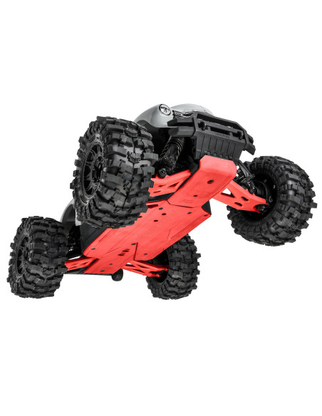 Bash Armor Rear Suspension Arms (Red) for ARRMA 3S Vehicles