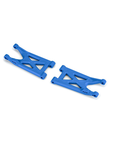 Bash Armor Rear Suspension Arms (Blue) for ARRMA 3S Vehicles