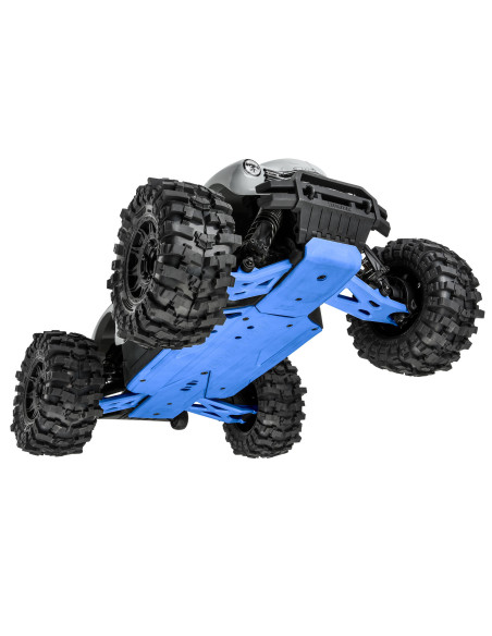 Bash Armor Front Suspension Arms (Blue) for ARRMA 3S Vehicles