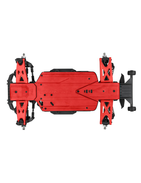 Bash Armor Front Suspension Arms (Red) for ARRMA 3S Vehicles