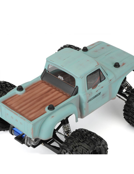 1-10 1966 Ford F-100 Clear Body: Stampede