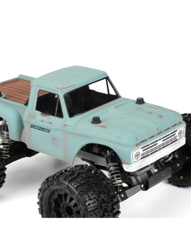 1-10 1966 Ford F-100 Clear Body: Stampede