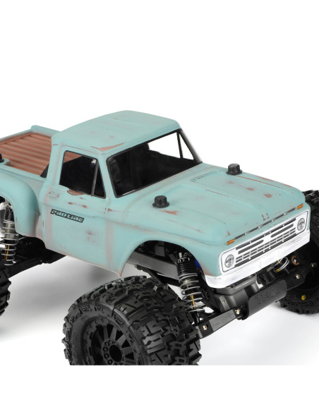 1-10 1966 Ford F-100 Clear Body: Stampede