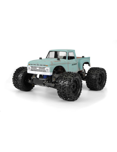 1-10 1966 Ford F-100 Clear Body: Stampede