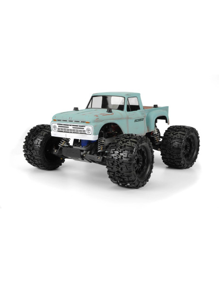 1-10 1966 Ford F-100 Clear Body: Stampede