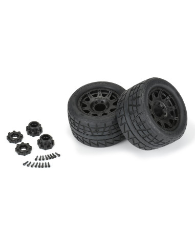 1-8 Menace HP BELTED F-R 3.8" MT Tires Mounted...