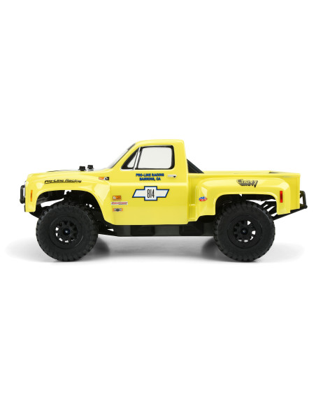 1-10 1978 Chevy C-10 Race Truck Clear Body: Short Course