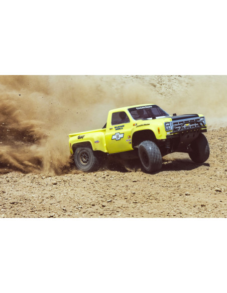1-10 1978 Chevy C-10 Race Truck Clear Body: Short Course