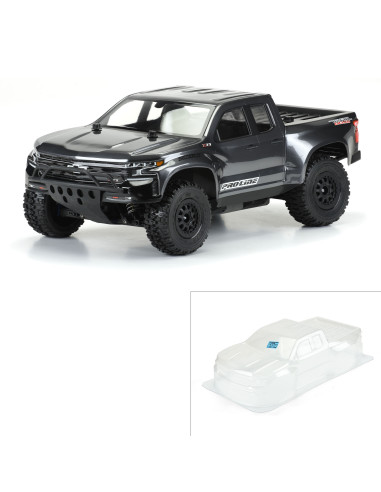 1-10 2019 Chevy Silverado Z71 Trail Boss Clear...