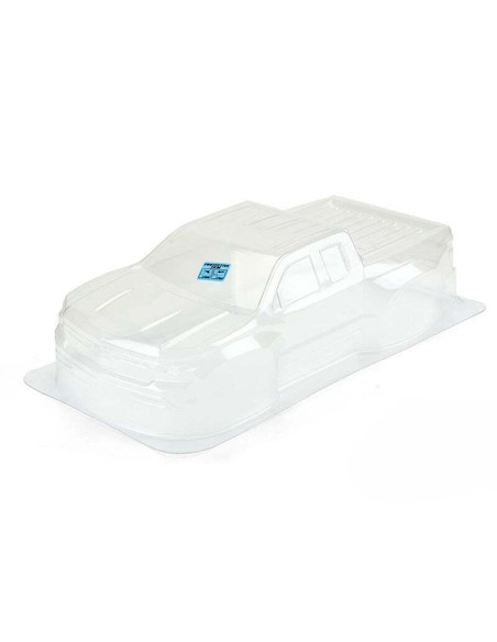 1-10 2019 Chevy Silverado Z71 Trail Boss Clear Body: Short Course