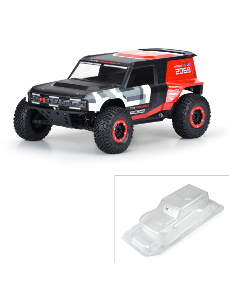 1-10 Ford Bronco R Clear Body: Short Course
