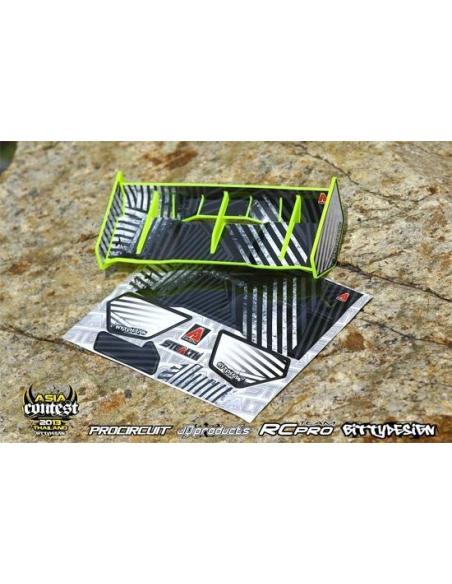 Alerón 1/8 BITTY DESIGN Yellow