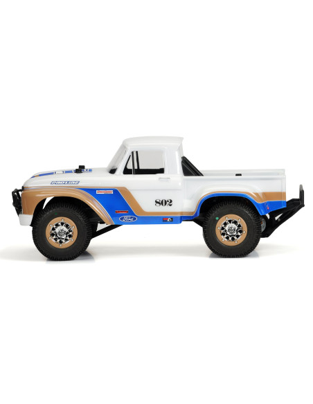 1-10 1966 Ford F-100 Clear Body: Short Course