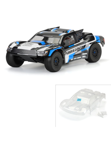 1-10 Pre-Cut Flo-Tek Fusion Clear Body: Short Course