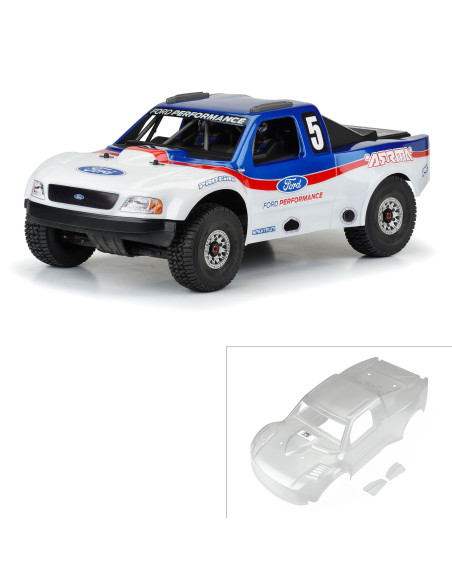 1/7 Pre-Cut 1997 Ford F-150 Trophy Truck Clear Body: Mojave 6S