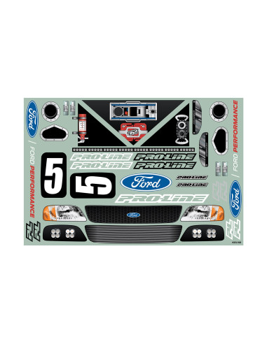 1/7 Pre-Cut 1997 Ford F-150 Trophy Truck Clear...