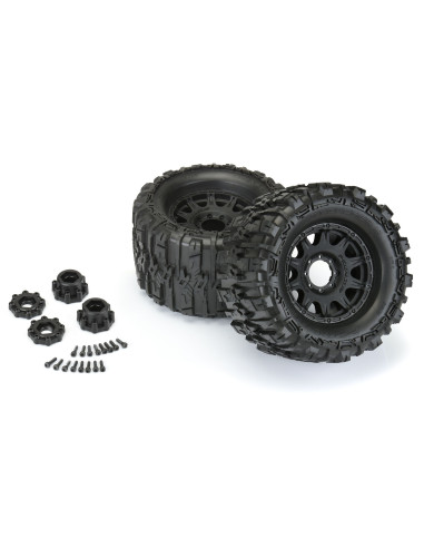 1-8 Trencher HP BELTED F-R 3.8" MT Tires...