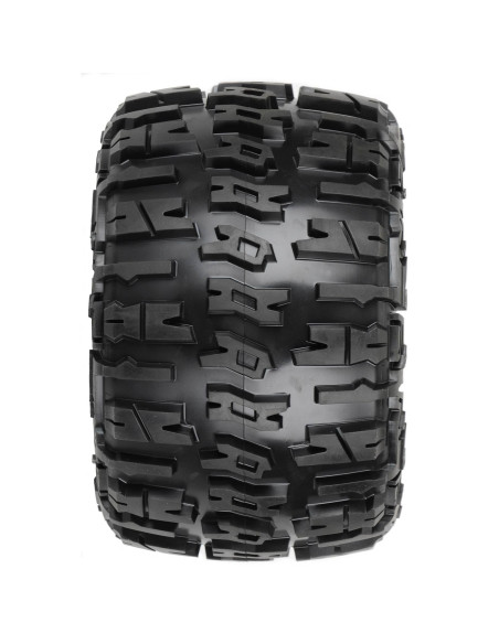 1-8 Trencher X F-R 3.8" MT Tires Mounted 17mm Black Raid (2)