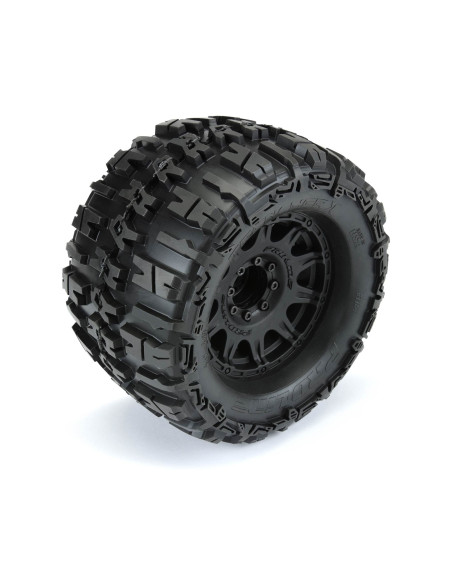 1-8 Trencher X F-R 3.8" MT Tires Mounted 17mm Black Raid (2)