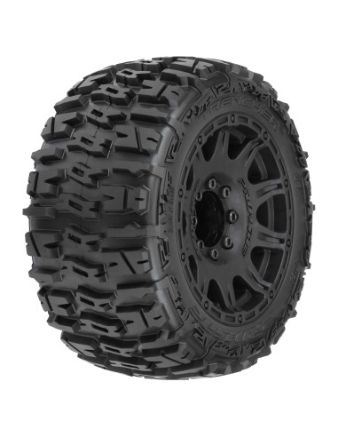 1-8 Trencher LP F-R 3.8" MT Tires Mounted 17mm...