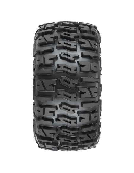 1-8 Trencher LP F-R 3.8" MT Tires Mounted 17mm Black Raid (2)