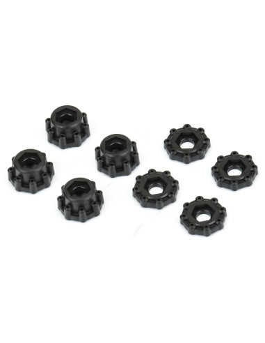 1-8 8x32 to 17mm Zero & 1-2" Offset Hex Adapters