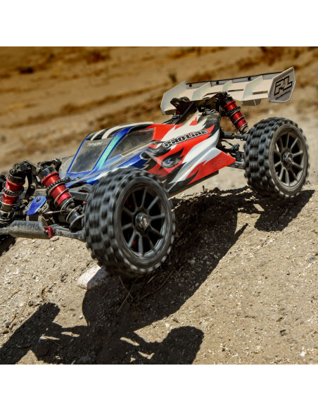 1/8 Badlands MX M2 F/R Buggy Tires Mounted 17mm Black Mach 10 (2)