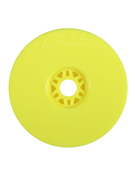 1/8 Velocity Front/Rear 17mm Buggy Wheels (4) Yellow