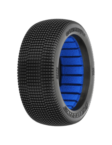 1/8 Convict 2.0 S4 Front/Rear Off-Road Buggy Tires (2)