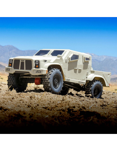 1-10 Strikeforce Clear Body 12.3" (313mm) Wheelbase Scale Crawlers