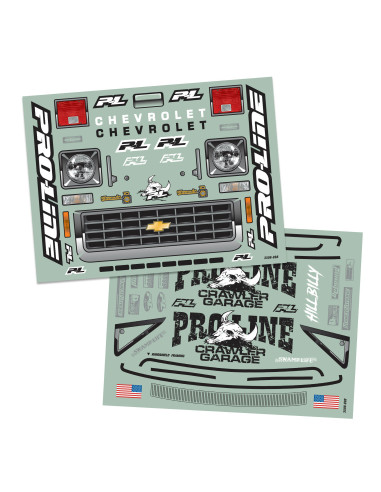 1-6 1978 Chevy K-10 Clear Body: SCX6