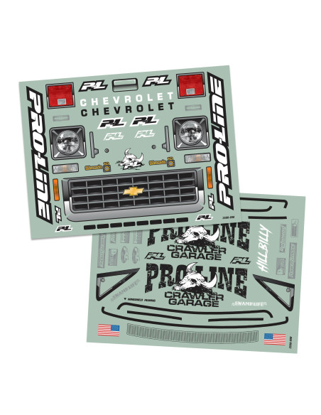 1-6 1978 Chevy K-10 Clear Body: SCX6