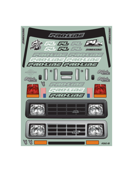 1-6 Coyote Grande Clear Body: SCX6