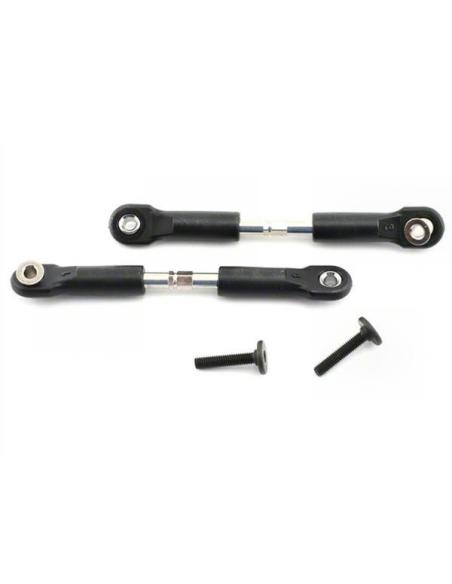 3644 Traxxas 39mm Front Camber Link Turnbuckle (2)
