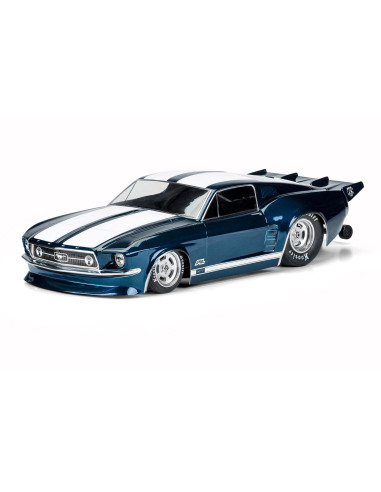 1-10 1967 Ford Mustang Clear Body: Drag Car