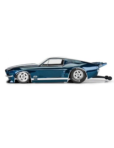 1-10 1967 Ford Mustang Clear Body: Drag Car