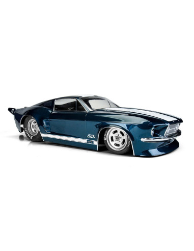 1-10 1967 Ford Mustang Clear Body: Drag Car