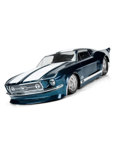 1-10 1967 Ford Mustang Clear Body: Drag Car