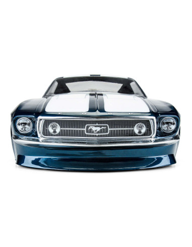 1-10 1967 Ford Mustang Clear Body: Drag Car