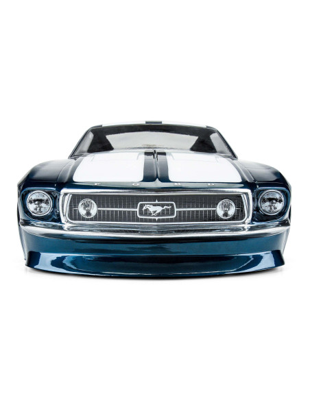 1-10 1967 Ford Mustang Clear Body: Drag Car