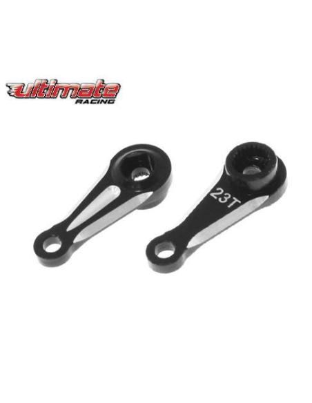 UR1801 Servo Horn dirección aluminio SANWA/KO 23t (1u)