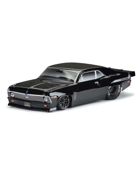 1-10 1969 Chevrolet Nova Tough-Color Black Body: Drag Car