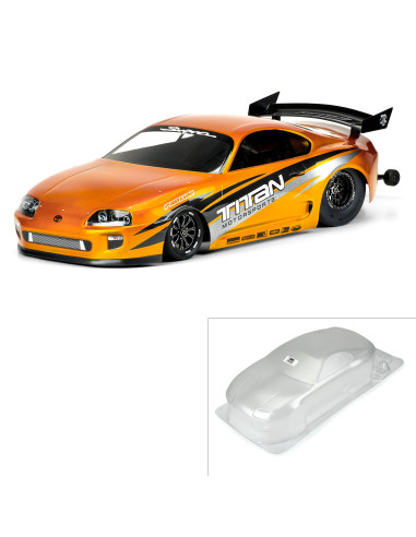 1-10 1995 Toyota Supra Clear Body: Drag Car
